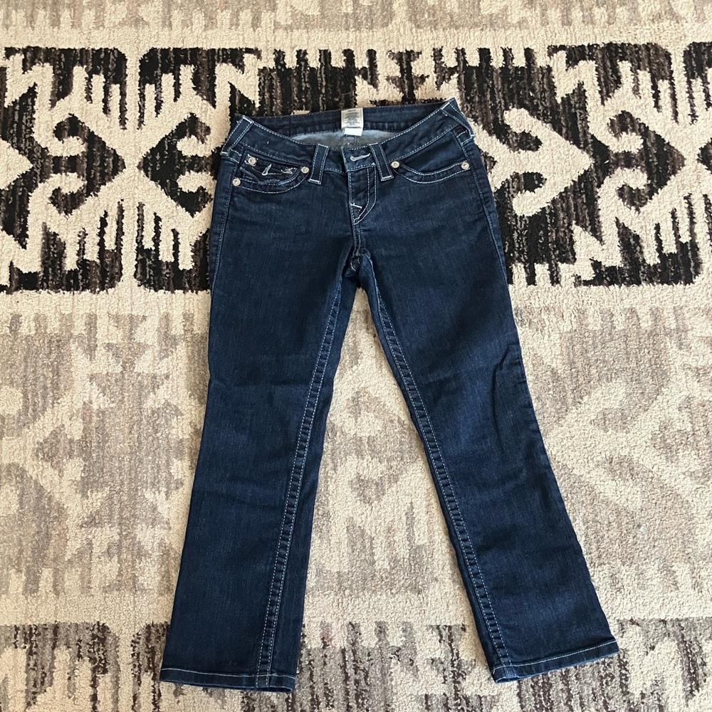 True Religion Dark Blue Boot Cut Jeans